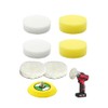 Buffing Pads Polishing Pads Fits for M12 Spot Polisher/Sander, Replacement