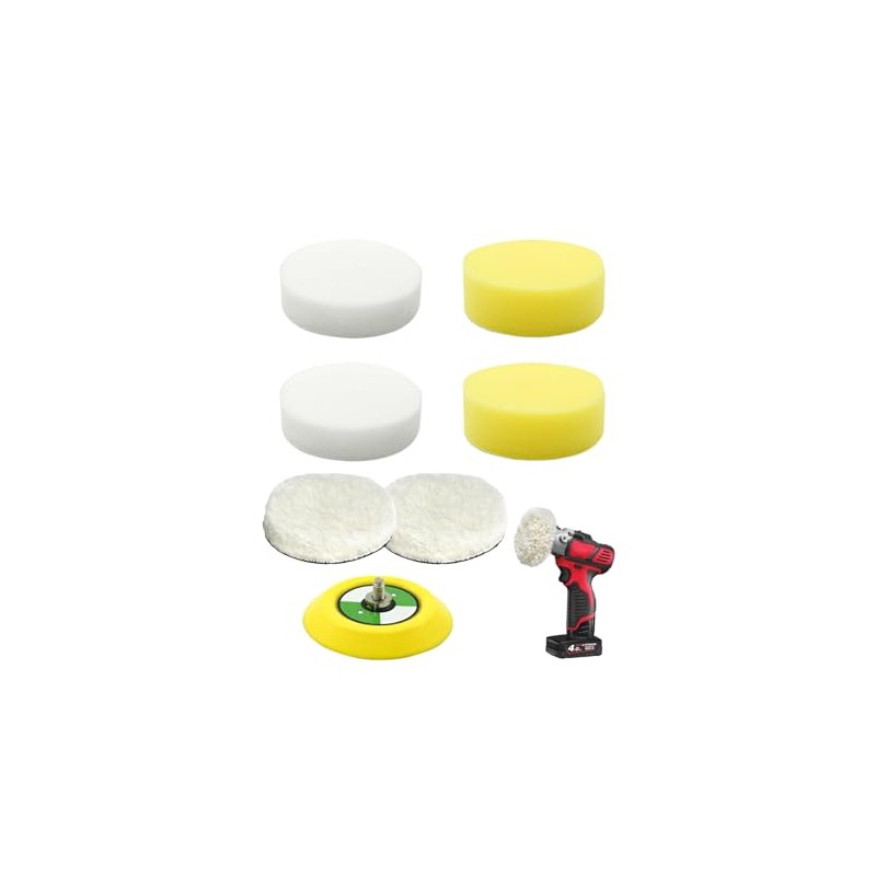 Buffing Pads Polishing Pads Fits for M12 Spot Polisher/Sander, Replacement