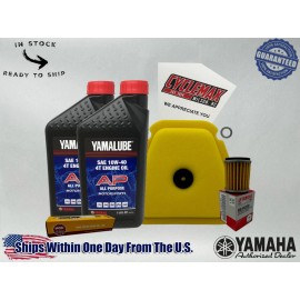 Cyclemax Standard 10W-40 Tune Up Kit fits 2018-2022 Yamaha YZ450F ww/ Spark Plug