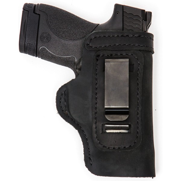 The Holster Store Leather Gun Holster for S&W M&P Shield EZ 380 (Size 2)