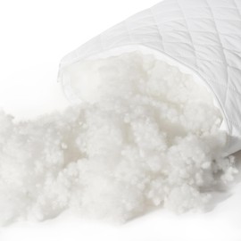 Creato Soft Flocks Filling 900 g White 0.9 kg Washable up to 90 °C Odourless and Dust-Free Great for Stuffing Cuddly Toys