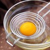 Silver Egg Separator Egg Yolk White Separating Tool Food Grade