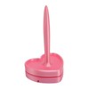 Heart Shape Yarn Holder Spinner Prevent Tangling Pink Yarn Stand