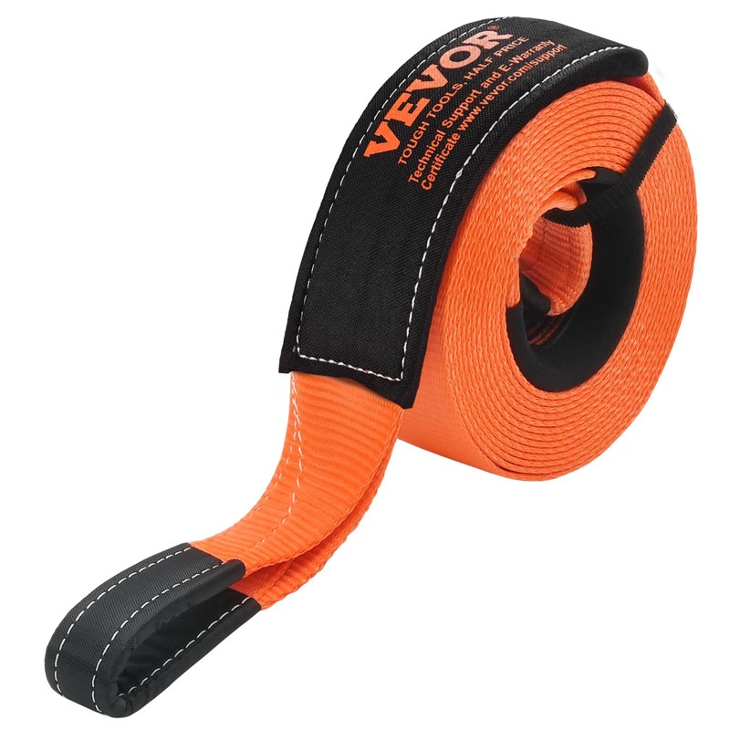 VEVOR Heavy Duty Tow Strap Recovery Kit 3 in x