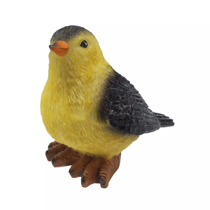 Banberry Designs Songbird Garden Figures - Cardinal, Bluebird, Goldfinch &
