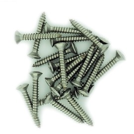 No.14 x 1.975 (6.3mm x 50mm) TX Raised Countersunk Self-Tapping Screw - Stainless Steel (A2) (Pack of 20)