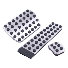 Pedal Caps Pedal Cover Foot Pedal Brake Pedal Accelerator Pedal Parking Brake Pedal Pedals Cover for W202 W203 W124 W210 W211 CLC CL203 W220 W140 W221 SL R129 R230 CLK C209 SLK R17 0 R17 1 CLS C219 SLR R199