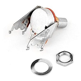 Fender 250K 15A Audio Taper Snap-In Potentiometer, Solid Shaft