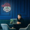 TRIXES Father Christmas Neon Light - LED Neon Light -