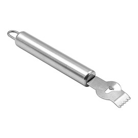 Alnicov Two-in-one Multipurpose Lemon Zester with Channel,Stainless Steel Fruit Peel Grater Suitable,for Oranges,Grapefruit,Protect Your Hands