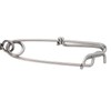 10 Set 3.8 X 150mm Fishing Snap Swivel 304 Stainless