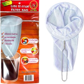 Filtro de té tailandés de acero inoxidable número uno marca / muselina