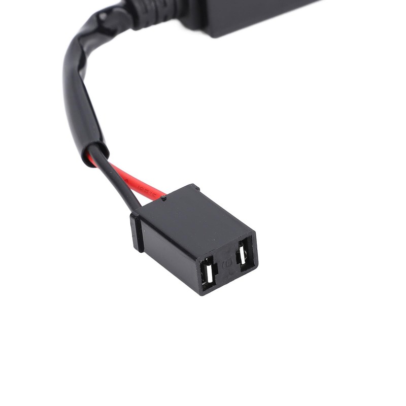 2 Piece H7 LED Headlight Decoder, Waterproof Plug and Play
