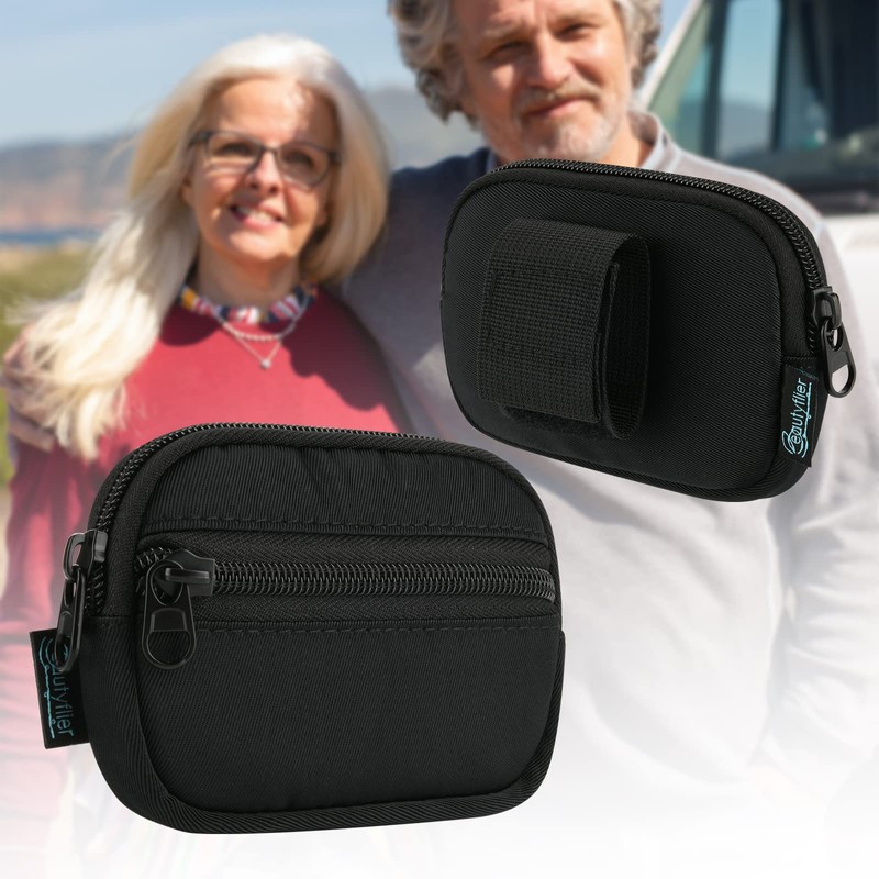 Beautyflier Hearing Aid Pouch, Hearing Aid Case Pocket Size, Hearing