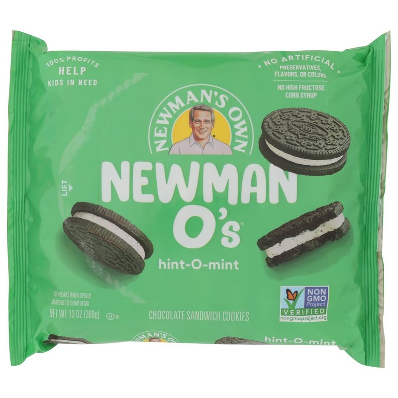 The Newmans Own Hint O Mint Newman O's Cookies, 13