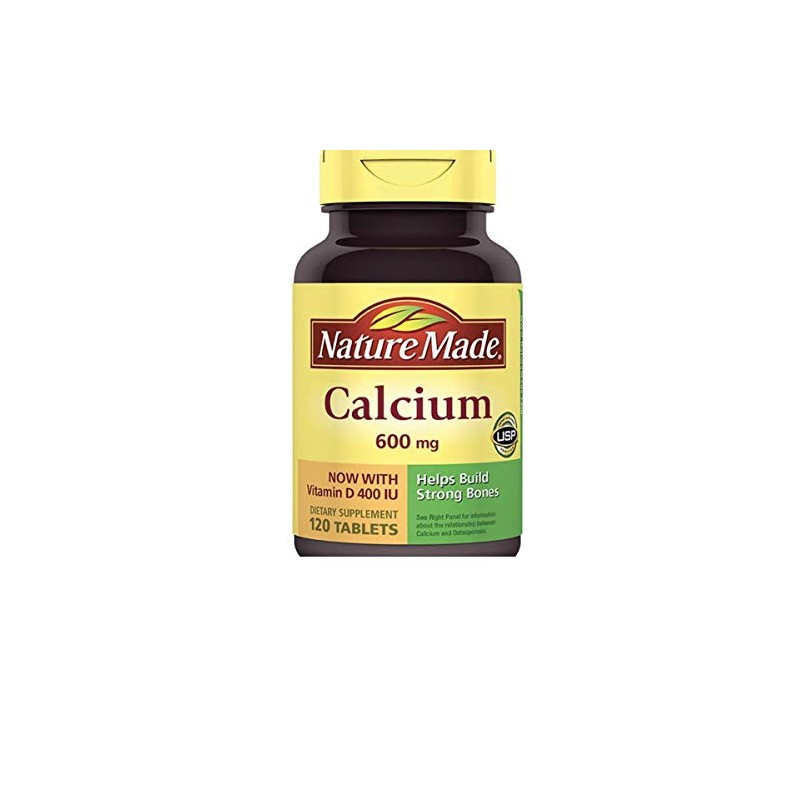 Nature Made Calcium 600 mg with Vitamin D - 120