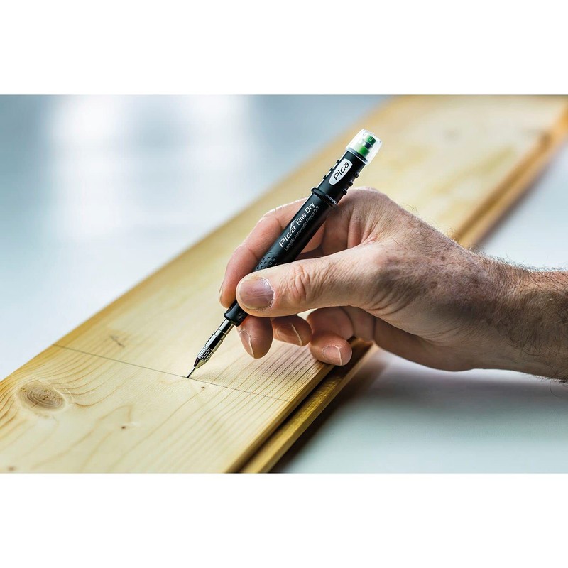 vasalat Pica Fine-Dry Deep Hole Marker with 5 Graphite Leads