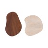 Bloomingville Mango Wood Organic Shaped Cheese/Cutting Boards, Set of 2