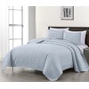 Chezmoi Collection Austin King Bedspread Set 3-Piece Pinsonic Quilted Oversized