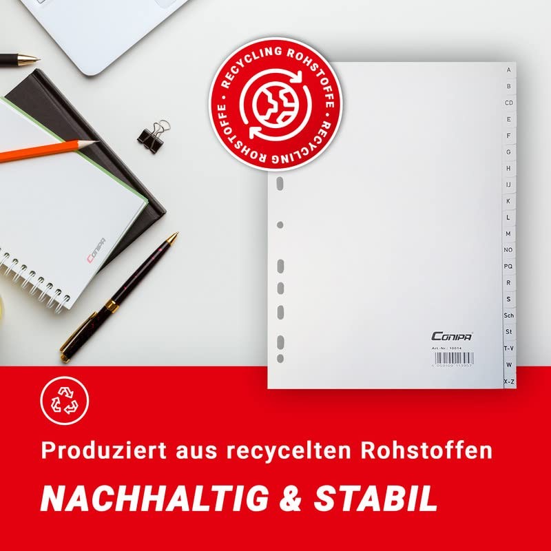 Conipa® - Set of 1 A-Z Index for DIN A4
