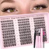 Goddvenus Wispy Lash Clusters Kit Mascara-like Natural Eyelash Clusters Lashes