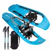 G2 23 Inch Mountain Terrain Snowshoes, with Improved Extended Crampon,