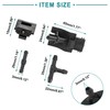 ACROPIX 2 Meters Windshield Washer Hose Front Windshield Washer Nozzles