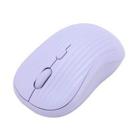 Wireless Bluetooth Mouse, 2.4 GHz Cordless Dual Mode Computer Mice with Receiver, 3 Adjustable DPI, Portable Silent Mouse for Desktops Laptops PC (Violet)