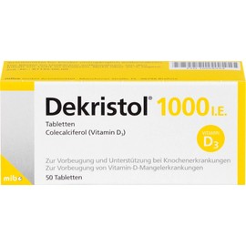 DEKRISTOL 1,000 IU Tablets Pack of 50