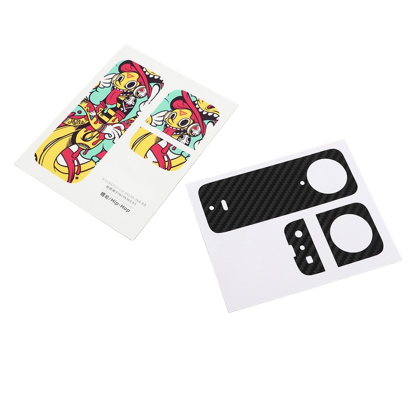 Cartoon Pattern PVC Stickers Panorama Camera PVC Sticker Protective Anti