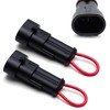 iJDMTOY 2pc Buckle Restraint Override Adapters Compatible with Kioti/Bobcat Tractor,