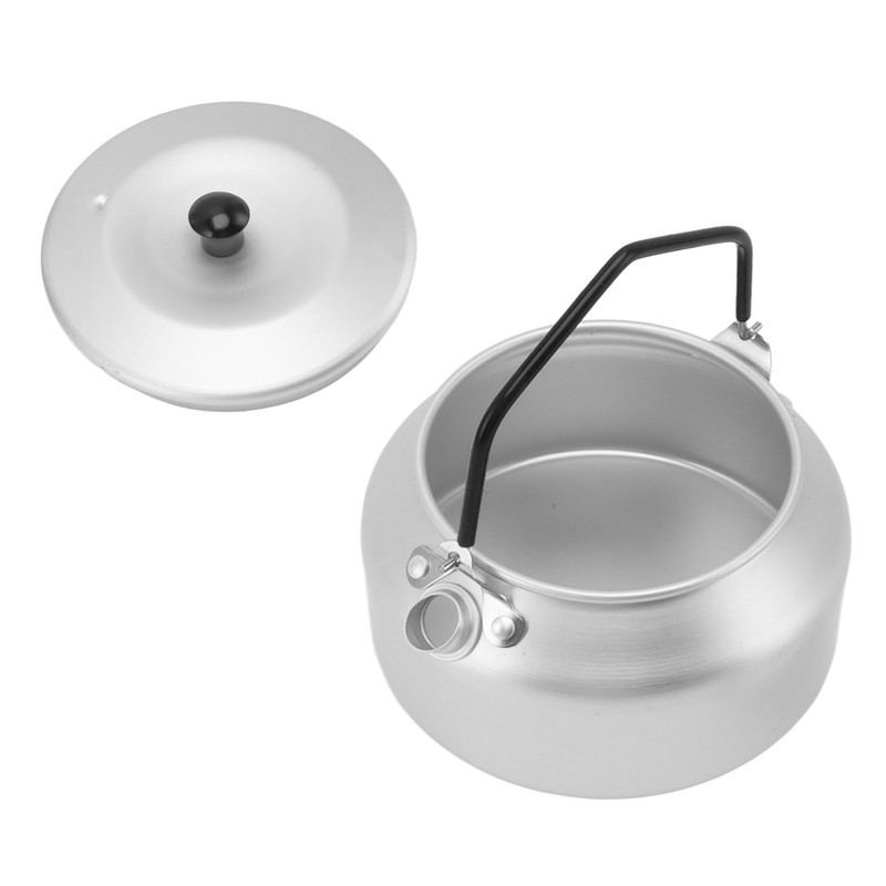 Camping Kettle Lightweight Aluminum Alloy Portable Camp Tea Pot Coffee