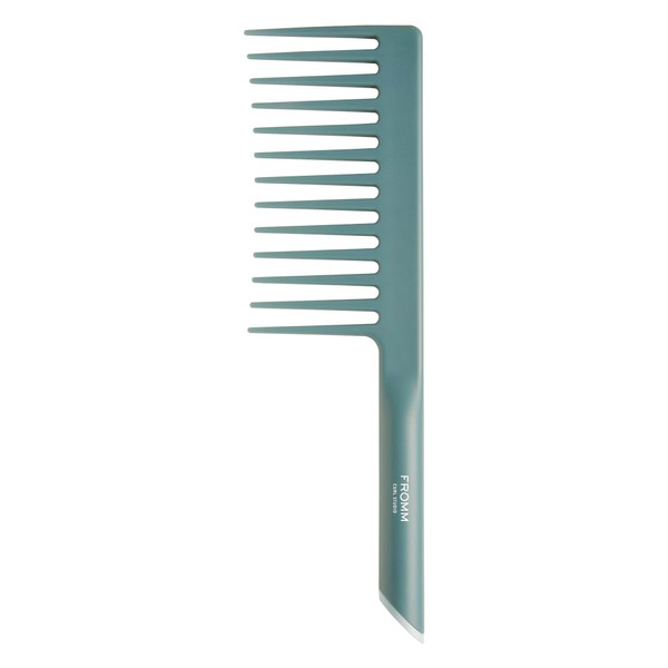 Fromm Professional Curl Studio Shower Detangler 9" Wide Tooth Comb for Detangling Wet, Curly, Kinky, Coily, Textured Hair with Ergonomic Handle