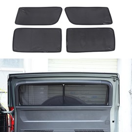 for Hummer EV SUV Accessories Car Rear Window Sunshade-Sun UV Rays Protection Folding for Car Trunk Back Window,Sunlight Shield Blocker Mesh Cover for Rear Facing Seats for Baby,Pets,Children (Black)