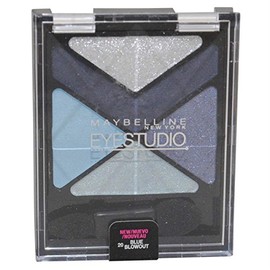 Maybelline New York Eye Studio Color Explosion Luminizing Eyeshadow, Blue Blowout 20, 0.09 Ounce