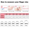 Silicone Ring Women - Heart [I Love U] Pattern Airflow