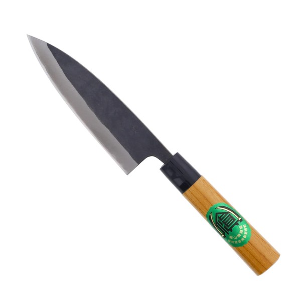 Yamashin Shokai Funayuki Knife, Tosa Black, With Handle, Cover (Boxed) 5.9 inches (150 mm)