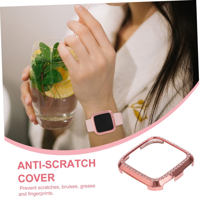 WOONEKY Diamond Protective Case Hollow Cover Pc Plastic Shell Scratch