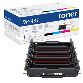 DR 431CL DR431CL Drum Unit Replacement 1-Pack - Compatible for Brother DR431CL DR-431CL Drum MFC-L8900CDW L9570CDWT HL-L8260CDW L8360CDW L9310CDWT Printer Toner (DR431CL Drum Unit)
