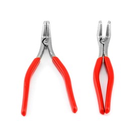 QWORK Battery Pliers, Battery Terminal Spreader, Automotive Repair Tool, Professional Battery Terminal Spreader Plier and Cleaner Tool, 1 Pack