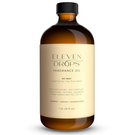 Eleven Drops My Way Diffuser Oil - Premium Fragrance Oil Inspired by The One Hotel - Invigorating My Way Scent for Cold Air Diffusers, Home, Office, DIY Candles, Mixing, Lasting, Pet Friendly, 16oz