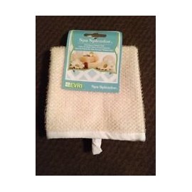 spa splendor soft weave exfoliating wash cloth
