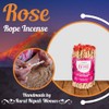 Aromatherapy Home Made Organic Rose Tibetan Rope Incense Handmade in