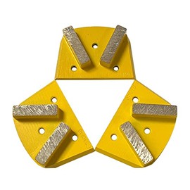 Diamond Grinding Discs for Lavina & Edco Magnatrap Grinders, Set of 3, Extra Soft Bond, 30/40 Grit