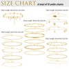 JSTHHTT 19 Pieces Anklets for Women, Trendy Anklets for Women,