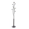 Proman Products Freestanding Modern Metal Coat Rack Tree Stand Organizer