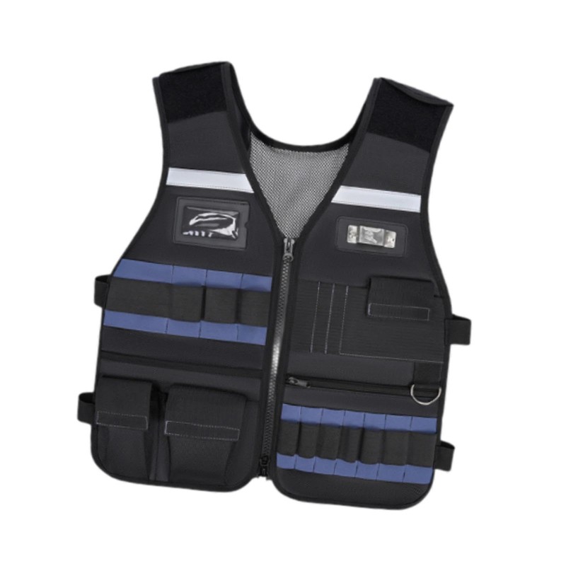 Sharplace Electrician Tool Vest Multi Pockets Hardware Tool Pouch Lightweight