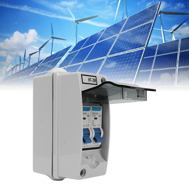 Circuit Breaker 2P MCB C Type Outdoor Waterproof Miniature Circuit