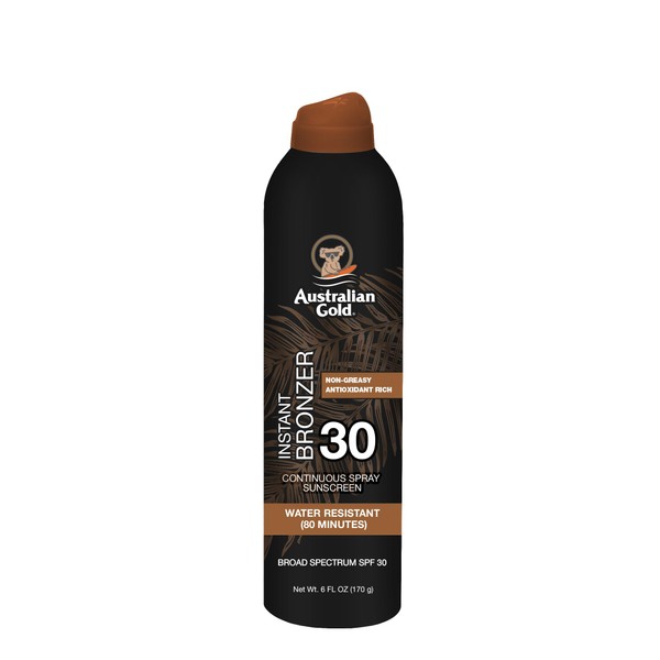 Australian Gold Australian Gold Continuous Spray Sunscreen with Instant Bronzer