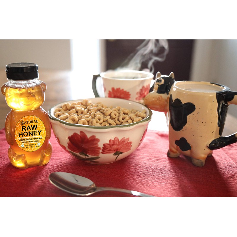 Honey Raw Fresh Air Idaho Grade A Light Amber Honey